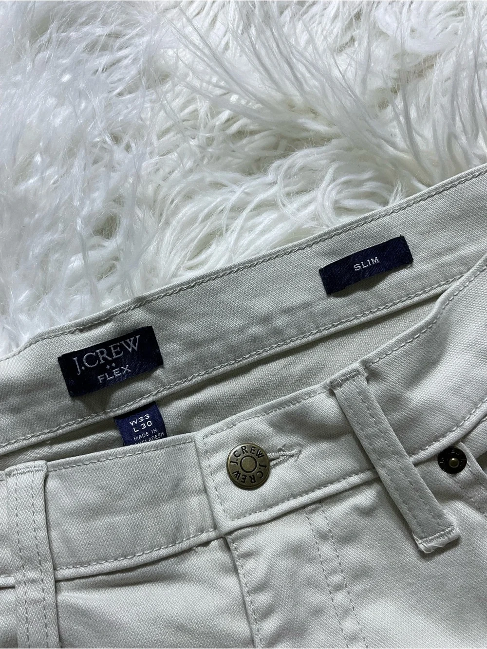 J Crew Slim-fit Garment-dyed Five-pocket Jean in Stone